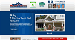 Desktop Screenshot of majorhomes.net